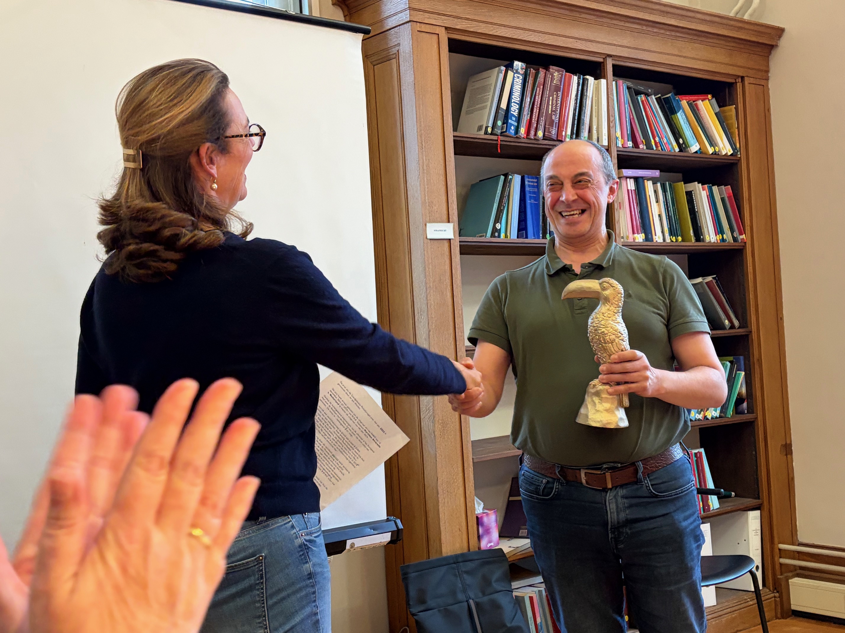 prijsuitreiking J. Wiebes